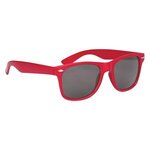 Polarized Malibu Sunglasses - Red