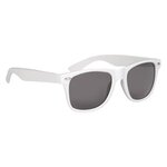 Polarized Malibu Sunglasses - White