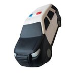 Police SUV Stress Ball - Black-white