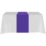 Poly/Cotton Twill Table Runner-Screen Printed 6ft - Purple
