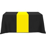 Poly/Cotton Twill Table Runner-Screen Printed 6ft - Yellow