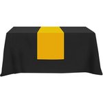 Poly/Cotton Twill Table Runner-Screen Printed - Athletic Gold