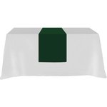 Poly/Cotton Twill Table Runner-Screen Printed - Forest Green