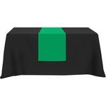 Poly/Cotton Twill Table Runner-Screen Printed - Kelly Green