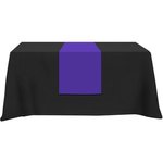 Poly/Cotton Twill Table Runner-Screen Printed - Purple