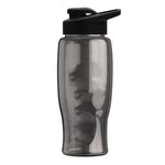 Poly-Pure - 27 oz. Bottle - Drink-Thru Lid - Digital - T. Smoke