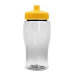 Poly-Pure Junior 18 oz Transparent Bottles - Transparent Clear