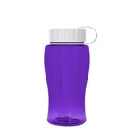 Poly-Pure Junior 18 oz Transparent Bottles - Transparent Violet