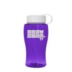 Poly-Pure Junior 18 oz Transparent Bottles - Transparent Violet