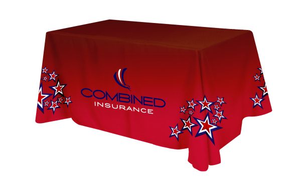 Main Product Image for Trade Show Table Cover Full Color Imprint Table Cover 4 Sided