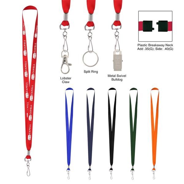 Main Product Image for JH Polyester Lanyard With J-Hook