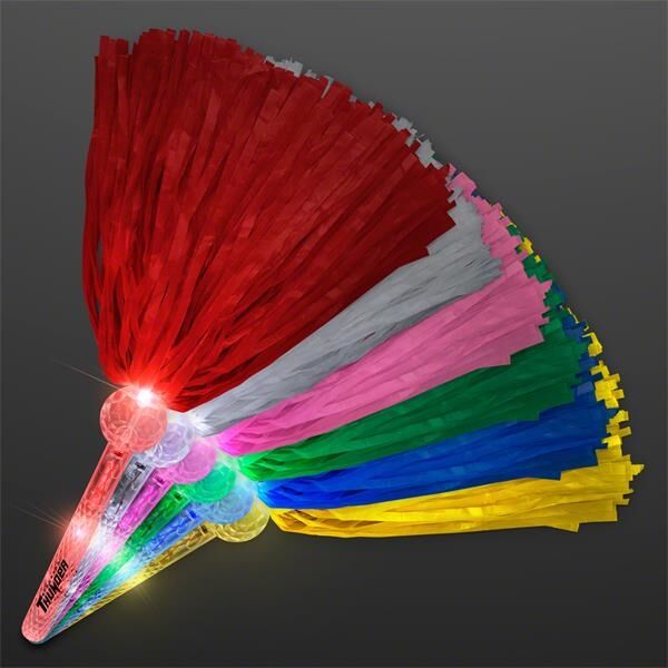 Main Product Image for Pom Light Up Team Spirit Wands