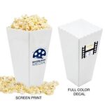 Popcorn Bucket - White