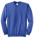 Port & Company - Core Fleece Crewneck Sweatshirt. - Heather Royal