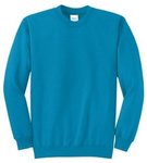 Port & Company - Core Fleece Crewneck Sweatshirt. - Neon Blue