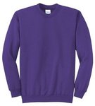 Port & Company - Core Fleece Crewneck Sweatshirt. - Purple