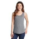 Port & Company Ladies Core Cotton Tank Top. - Athletic Heather