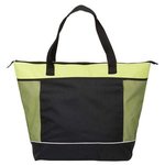 Porter Insulated Cooler Tote - Lime Green