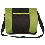 Porter Messenger Bag - Green Lime