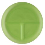 Portion Plate - Translucent Lime