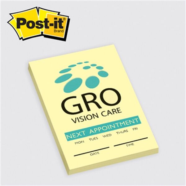 Main Product Image for Post-it(R) Custom Printed Notepad - 2" x 3"