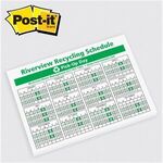 Post-it® Custom Printed Notepad - 6" x 8" -  