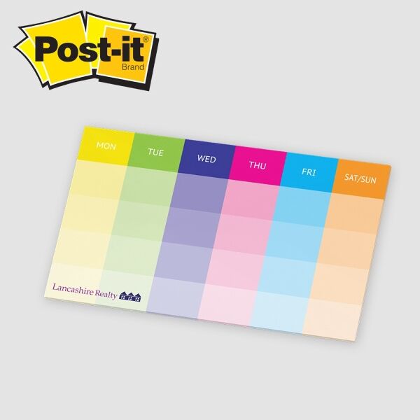 Main Product Image for Post-it(R) Custom Printed Organizational Notes - 10" x 6"