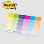 Post-it® Custom Printed Organizational Notes - 10" x 6" -  
