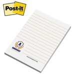 Post-it(R) Custom Printed Notepad - 4" x 6" -  