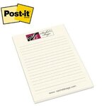 Post-it(R) Custom Printed Notepad - 4" x 6" -  