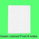 Post-it(R) Extreme Notes with Custom Printing - Green