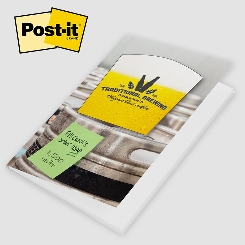Postit (R) Extreme XL Notes with Cover with your logo