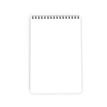 Powerstick Willow Top Bound Notebook - White