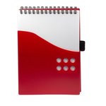 PP Two Tone Dot Jotter - Red