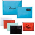 PP Zip Closure Envelope with Business Card Slot -  