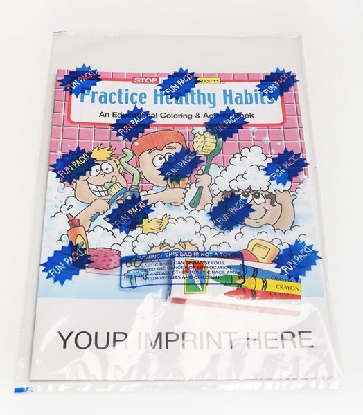 Main Product Image for Practice Healthy Habits Coloring And Activity Book Fun Pack
