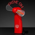 Pre-Programmed Mini Fans with LEDs -  