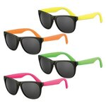 Premium Classic Sunglasses - Assorted Neon Colors