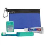 Premium Toothbrush Kit - Blue w/ Black Trim