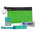 Premium Toothbrush Kit - Lime Green w/ Black Trim