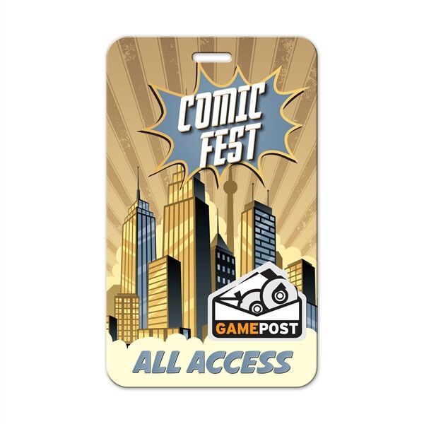 Main Product Image for Custom Printed Press Pass Card - 3" x 5"