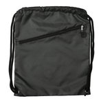 Prevail Drawstring Backpack - Black