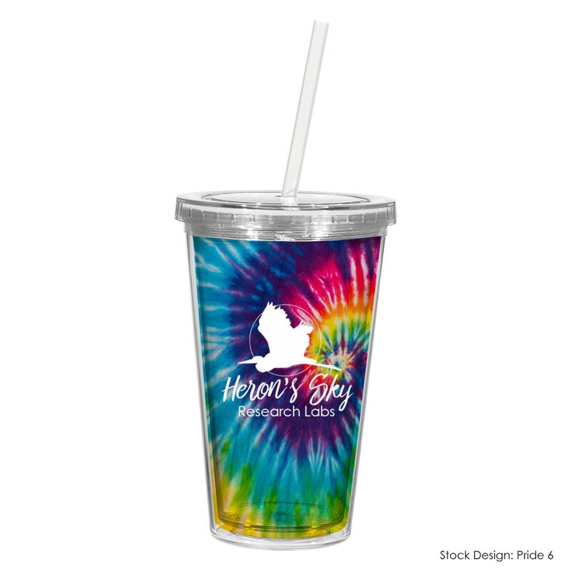 Main Product Image for Pride 16 oz. Double Wall Acrylic Tumbler With Insert