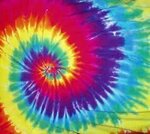 Pride Full Color Imprint Smooth Dye-Sublimation Lanyard - 3/4" - Tie Dye