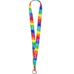 Buy Giveaway Pride Full Color Imprint Smooth Dye-Sublimation Lanyard