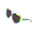 Pride Heart Shaped Sunglasses - Multi Color