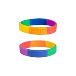 Pride Silicone Bracelet - Rainbow