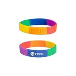 Pride Silicone Bracelet - Rainbow