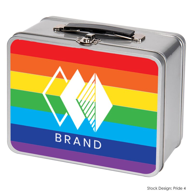 Main Product Image for Pride Throwback Tin Lunchbox