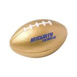 Prime Line Football Shape Stress Ball 3" - Gold